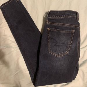 American Eagle 360 Next Level Stretch Skinny Jeans 0 Short
